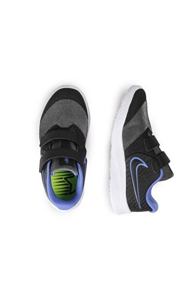 Nike Star Runner 2 Glitter Siyah Unisex Koşu Ayakkabısı Cd6832-041