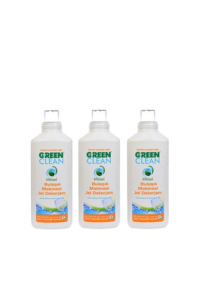 Green Clean جل عشبي لغسل الأطباق (الآلة) 3 قطع
