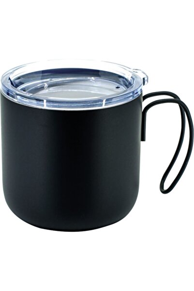 ETKİN Starbucks Metal Termos Bardak Kupa 240 ml Siyah