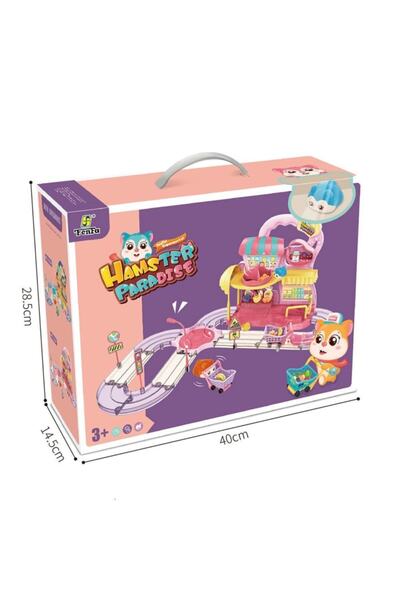 Genel Markalar Hamster Paradise Supermarket Set - Pembe