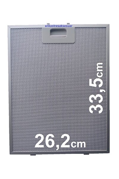 ICF Davlumbaz Yağ Filtresi 262x335mm Aspiratör Ekstrüzyon Metal Tel Filtre 26...