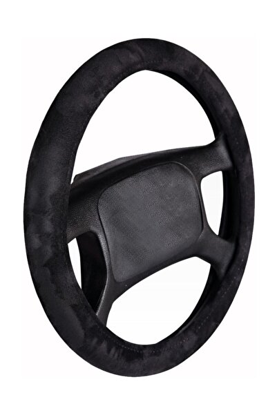 Fox Geçmeli Deri Direksiyon Kılıfı Süet Model