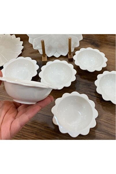 Bycomo وعاء إفطار بورسلين ديزي موديل 6 قطع