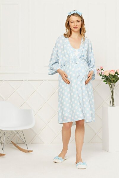 Cossy By Aqua Μπλε Ρόμπα 21aqu0021542