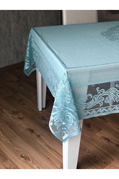 WENESSİ Față de masă tricotată cu model 160x220