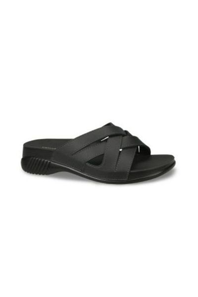 Ceyo Belize-6 Black Daily Healthy Orthopedic Women's Slippers