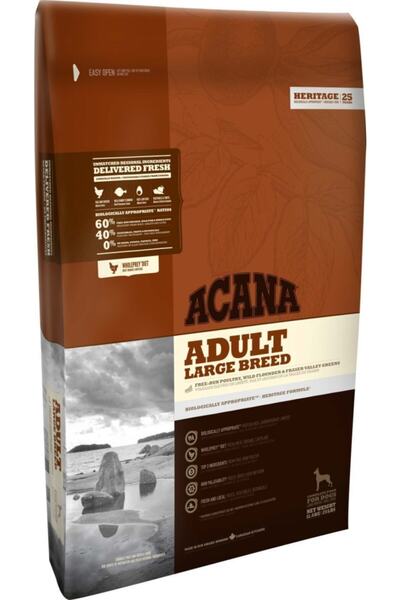 Acana Heritage Large Breed Tahılsız Büyük Irk Yetişkin Köpek Maması 11,4 kg