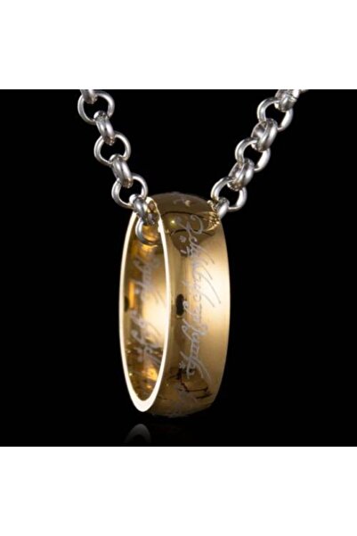 TEEMOOD PIRATE PARROT Lord Of The Rings Sarı Zincirli Kolye