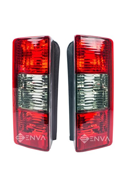 Enva Opel Combo Sağ + Sol Arka Stop Lambası Takımı (duysuz) 2001--2011