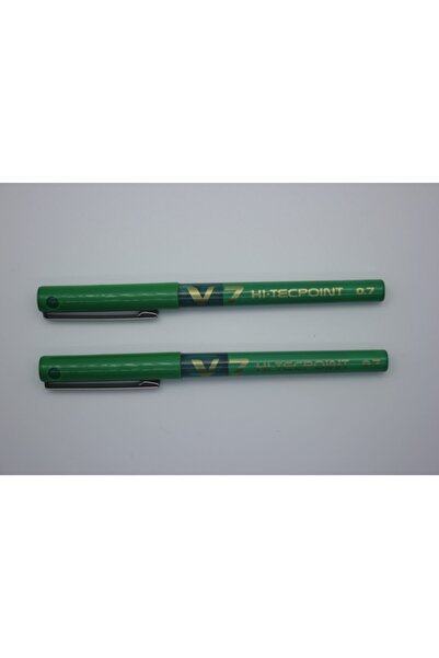Genel Markalar V7 Hi-tecpoint Iğne Uçlu Roller Kalem Bx-v7-g-e 0.7 Mm Yeşil