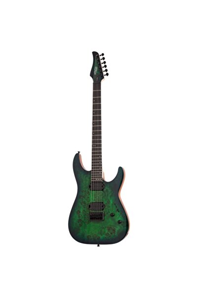 Schecter C-6 Pro Elektro Gitar (Aqua Burst)