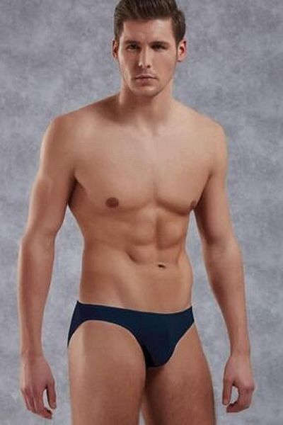 Doreanse Navy Blue Modal Thin Waist Band Ανδρικό Slip1281-ch