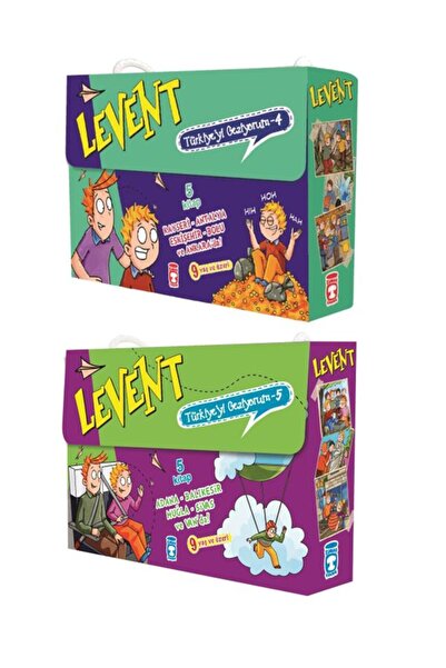 Timaş Çocuk Timaş Levent Türkiye Yi Geziyorum Serisi 4. Ve 5. Set (10 Kitap)