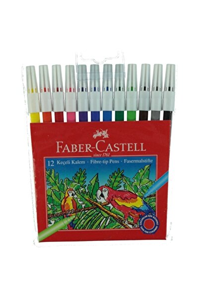 Faber Castell قلم لباد 12 لونًا