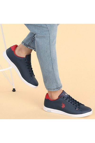 U.S. Polo Assn. Us Polo Assn Franco 1fx Navy Blue Men&#39;s Sneaker Shoes 100910270