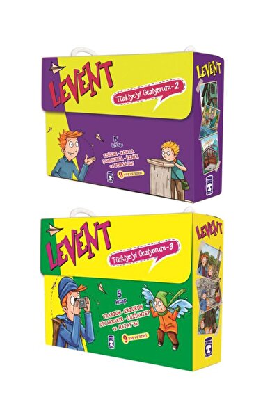 Timaş Çocuk Timaş Levent Türkiye Yi Geziyorum Serisi 2. Ve 3. Set (10 Kitap)