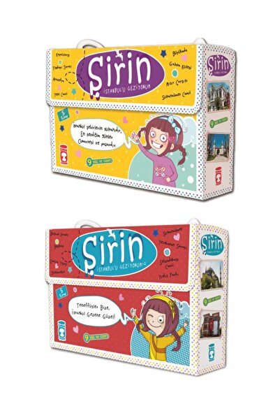 Timaş Çocuk Timaş Şirin Istanbul U Geziyorum Serisi 1. Ve 2. Set (10 Kitap)