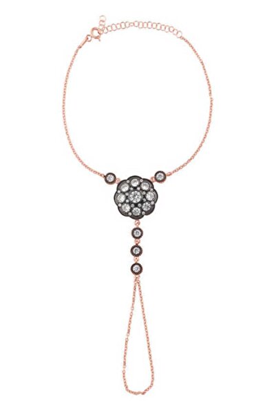 Aşina Gümüş Sevgililer Günü Hediyesi Elmas Montür Şahmeran Gümüş Bileklik 925...