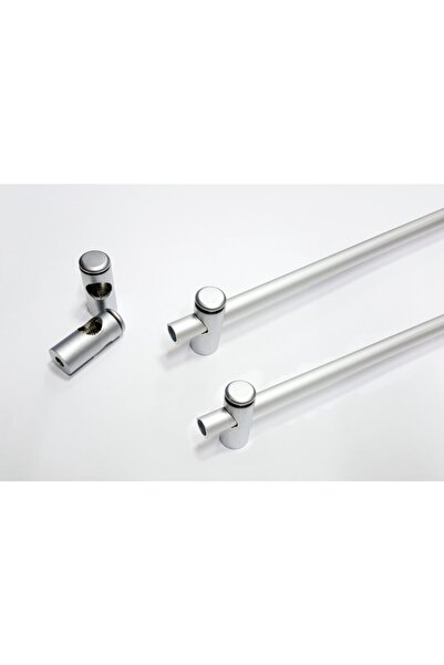 Şahin Briz Perde Borusu Ve Başlığı Perde Çubuğu 90 Cm (1 Çift)