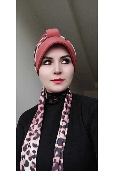 BAV Butik Ayvitrin بلاط بونيه مع وشاح من Leoapar