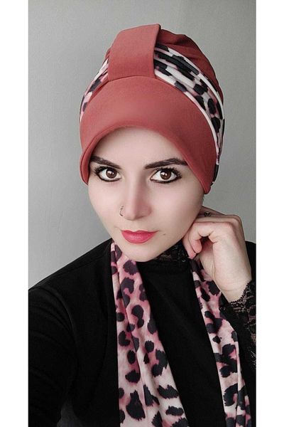 BAV Butik Ayvitrin بلاط بونيه مع وشاح من Leoapar