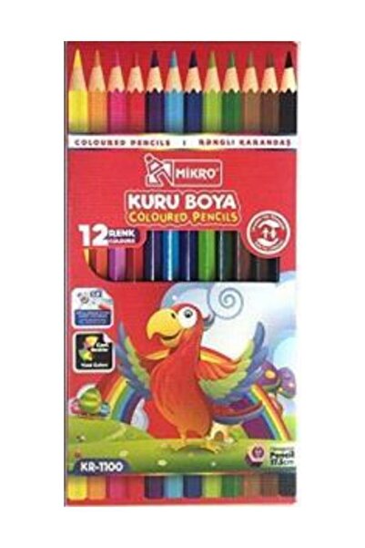 Mikro Kr-1100 Kuru Boya 12li