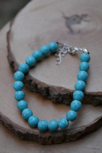 Stoneage Women's Bracelet Turquoise Natural Stone