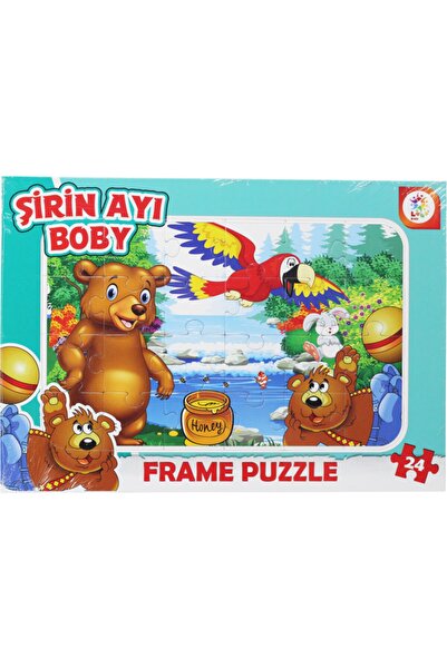 LAÇO لغز 24 قطعة لطيف الدب طحن Lcfrm005