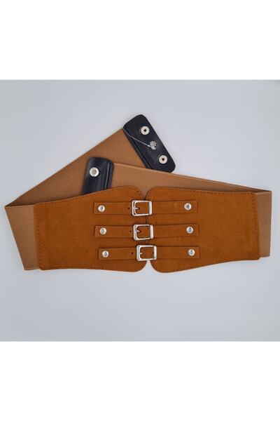 Allen Accessories Kadın Lastikli Kemer