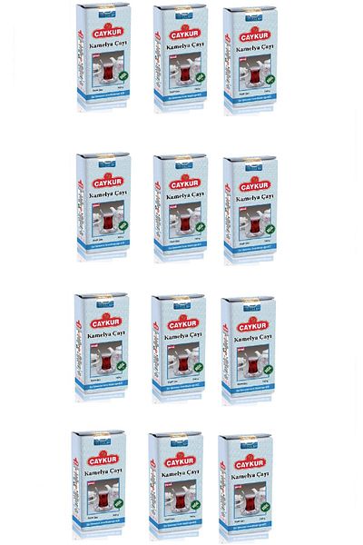 Çaykur 12 Pieces Camellia Tea X 1000 Gr