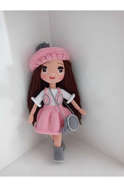 OYUNCAKPARK Pink Baby Amigurumi Organik Oyuncak