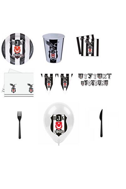 Beşiktaş Beşiktaş Doğumgünü Seti 65 Parça