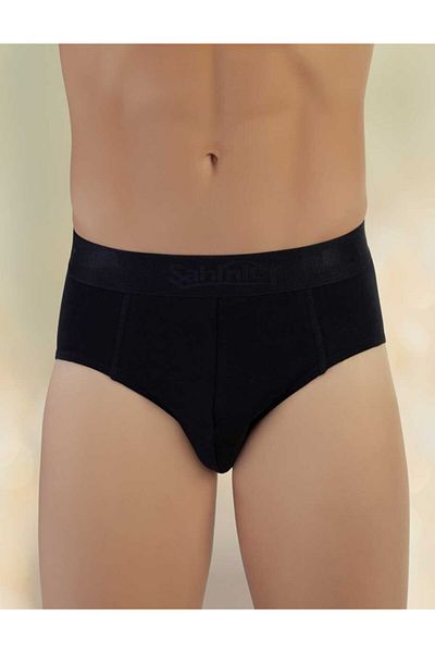 Şahinler 6 Pieces of Masculinity Black m Lycras (Single Jersey Panties Slip) New Season