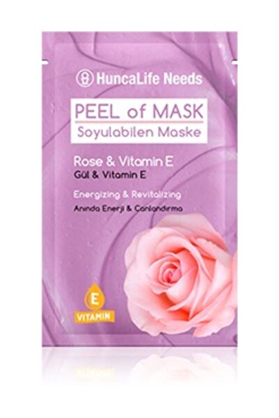 Huncalife Needs Soyulabilen Maske Gül & Vitamin E 10 Ml