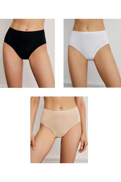 Eros Γυναικεία εσώρουχα Bato High Waist Traceless 3-Pece Economic Pack-700