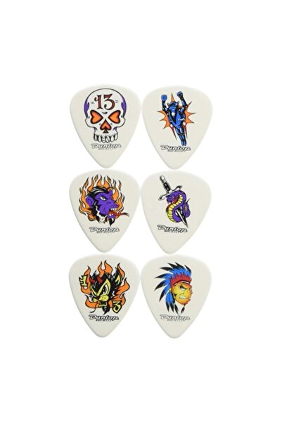 Jim Dunlop Alan Forbes Blackline 6lı Pena Seti (1.14mm)