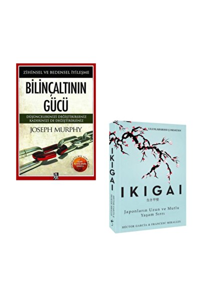 İndigo Kitap Ikigai - Bilinçaltının Gücü 2 'li Set