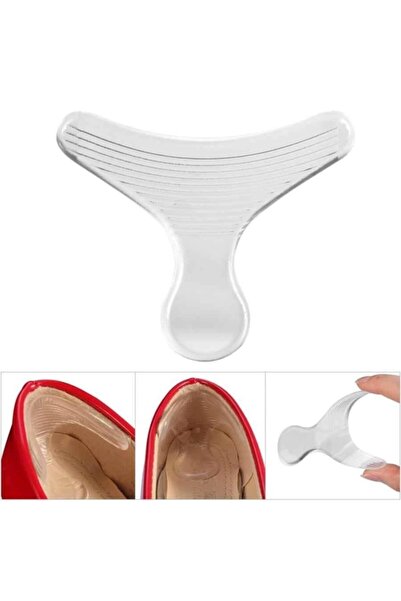 İBOVİA Ayakkabı Vurma Önleyici Topuk Koruyucu 2li Silikon T Kaydırmaz