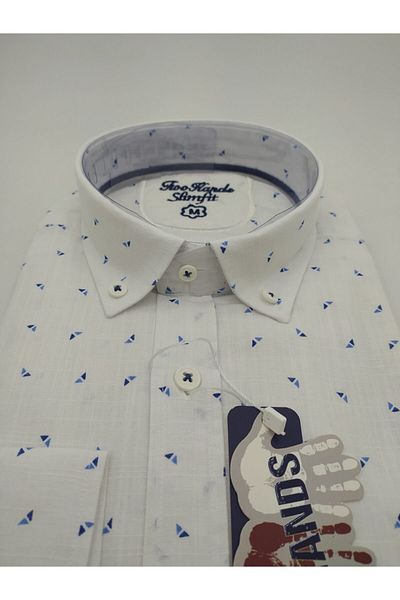 TWO HANDS Men's Slim Fit Cotton Shirt