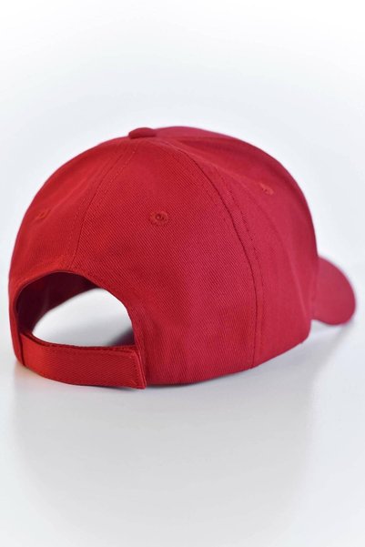Zirve Unisex Kırmızı Ayarlanabilir Şapka