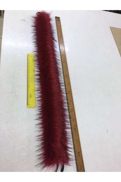 kurkyaka Kürk Kapşon Kenarı Boyu 85 cm