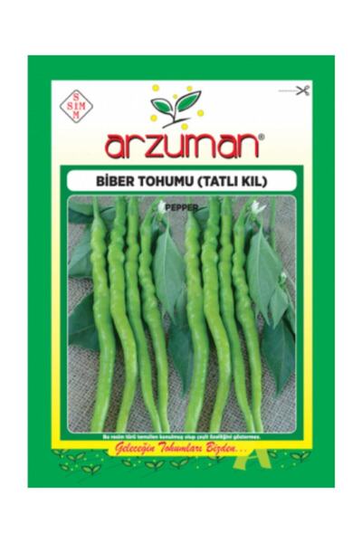 Arzuman Tohum Arzuman Biber Tohumu Tatlı Sivri Kıl