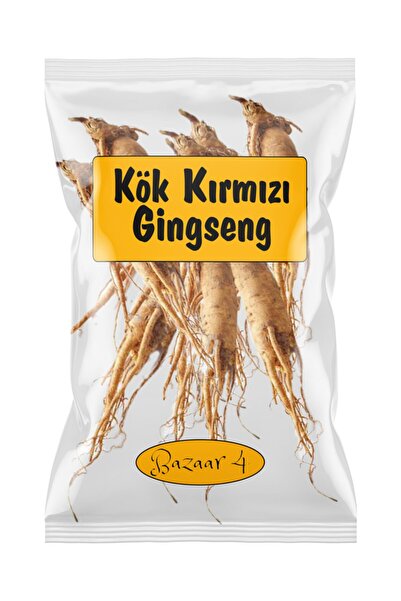 BAZAAR 4 Kırmızı Ginseng Kök Korean 60 gr