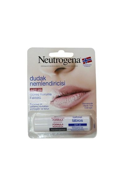 Neutrogena Spf20 Lip Moisturizer - Lip 4,8gr 3 Pieces