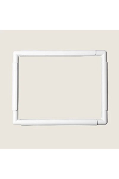 CALIN طوق تطريز 20x28 سم - أبيض