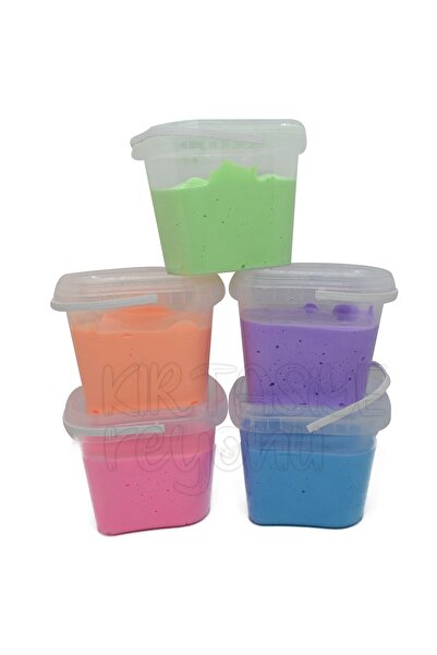 EVENTİ Pastel Hazır Slime 5 Adet