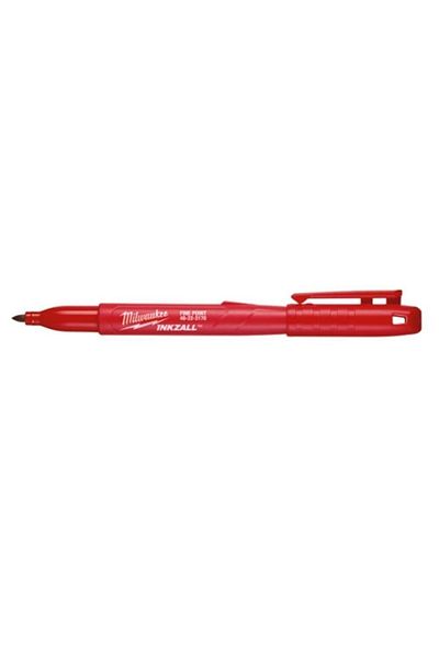 Milwaukee T48223170 - 1mm Red Inkzall™ Heavy Duty Marking Pen