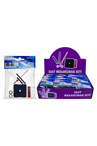 Emin İş Eğitim Saat Mekanizma Seti Em172