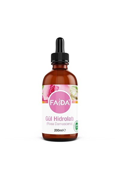 Faida Saf Tam Gül Suyu Cilt Temizleyici (gül Hidrolatı) 200 ml 8682376731461