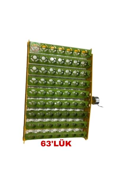 AKDEREPET Kuluçka Makine Viyol 63 Lük Otomatik 1/240 Rpm Motorlu